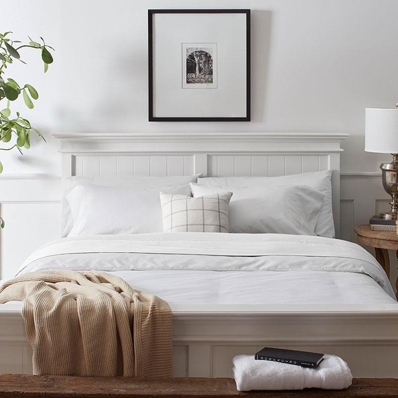Grund Organic Cotton Sheets Charleston White
