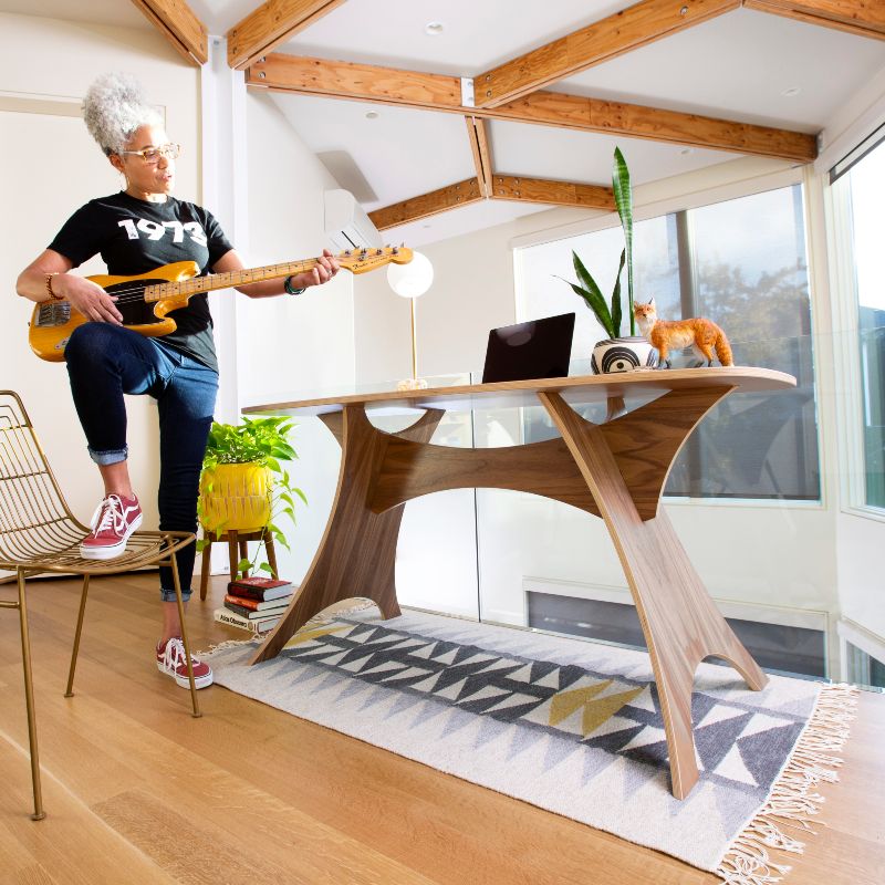 Simbly Eco-Friendly Desk Sustainably Harvested FSC Wood